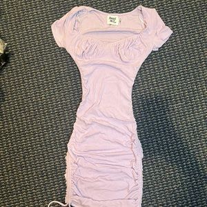 Super cute flattering cap sleeve purple princess polly dress!